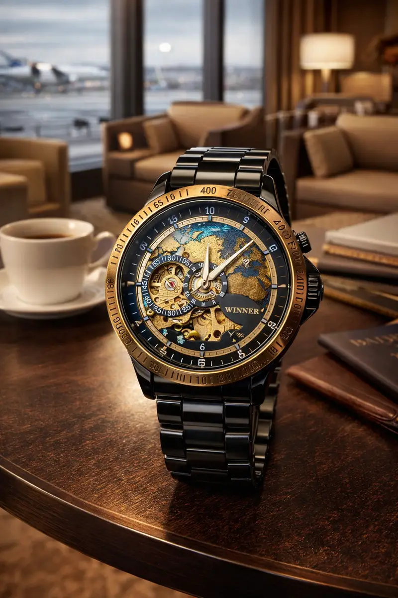 Forsining Automatic Mechanical Watch For Men - Image 7 in Pune